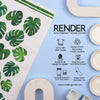 Monstera Plant Dish Towel - 16''x24''