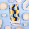 Cool Geo Squiggle Quilt Dish Towel- 16''x24''