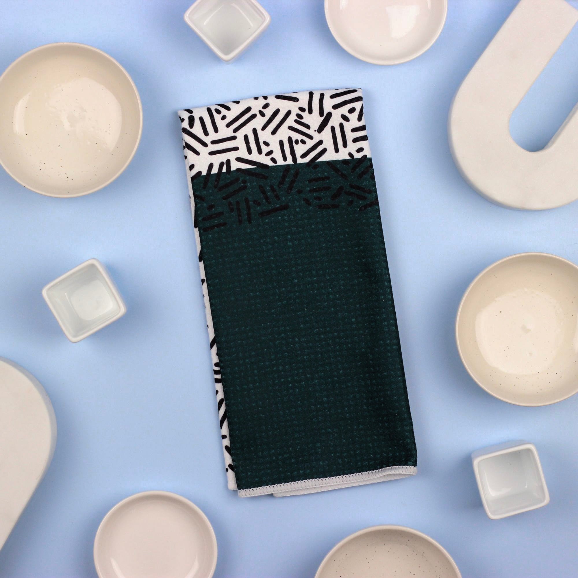 Envelope Colorblock Dish Towel- 16''x24''