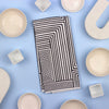Mono Maze Dish Towel- 16''x24''