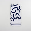 Blue Abstract Dish Towel - 16''x24''