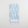 Sky Blue Squiggles Dish Towel- 16''x24''