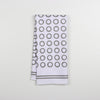 Grey Micro Circles Dish Towel - 16''x24''