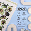 Avocado Dish Towel - 16''x24''