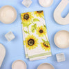 Sunflower Watercolor Dish Towel- 16''x24''