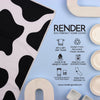 Cow Print Dish Towel- 16''x24''