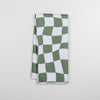 Green Checkers Dish Towel - 16''x24''